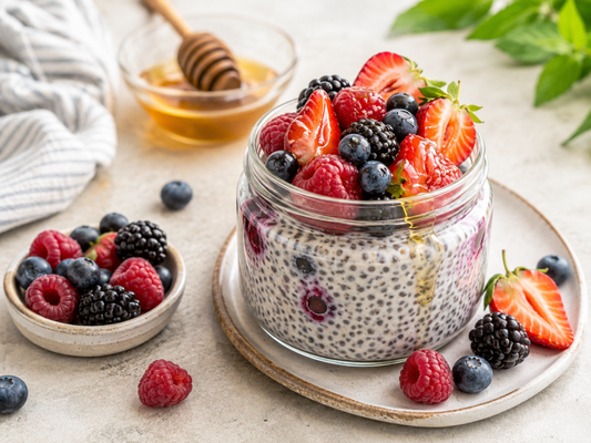 Mixed Berry Chia Pudding